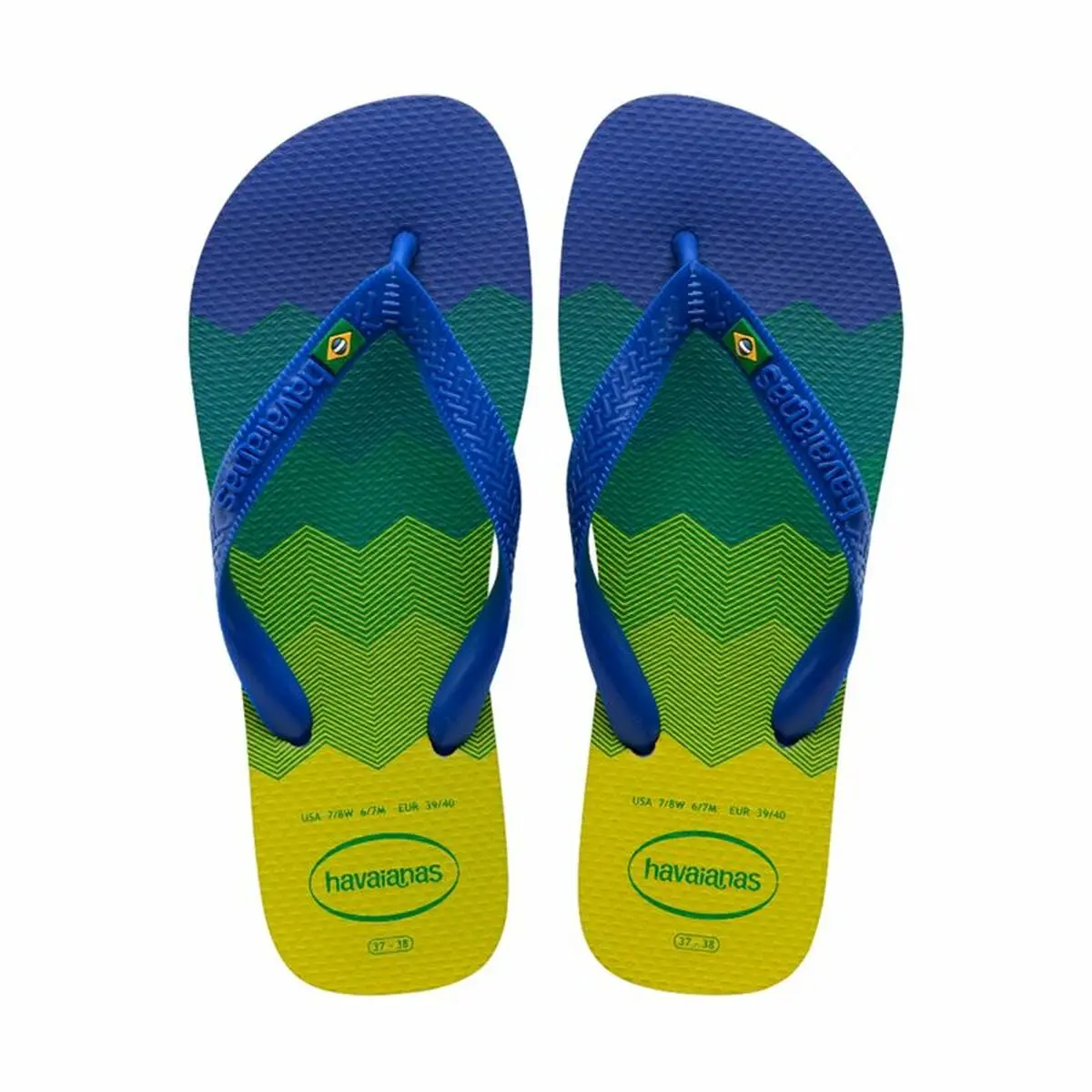 Ciabatte da Donna Havaianas Brasil Fresh Azzurro