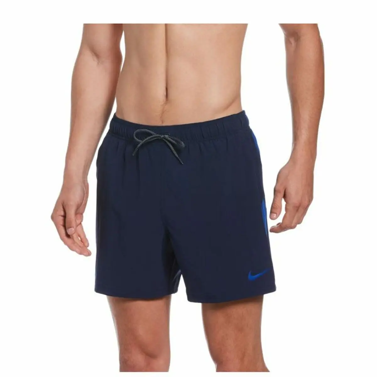 Costume da Bagno Uomo Nike 5" Volley Blu Marino