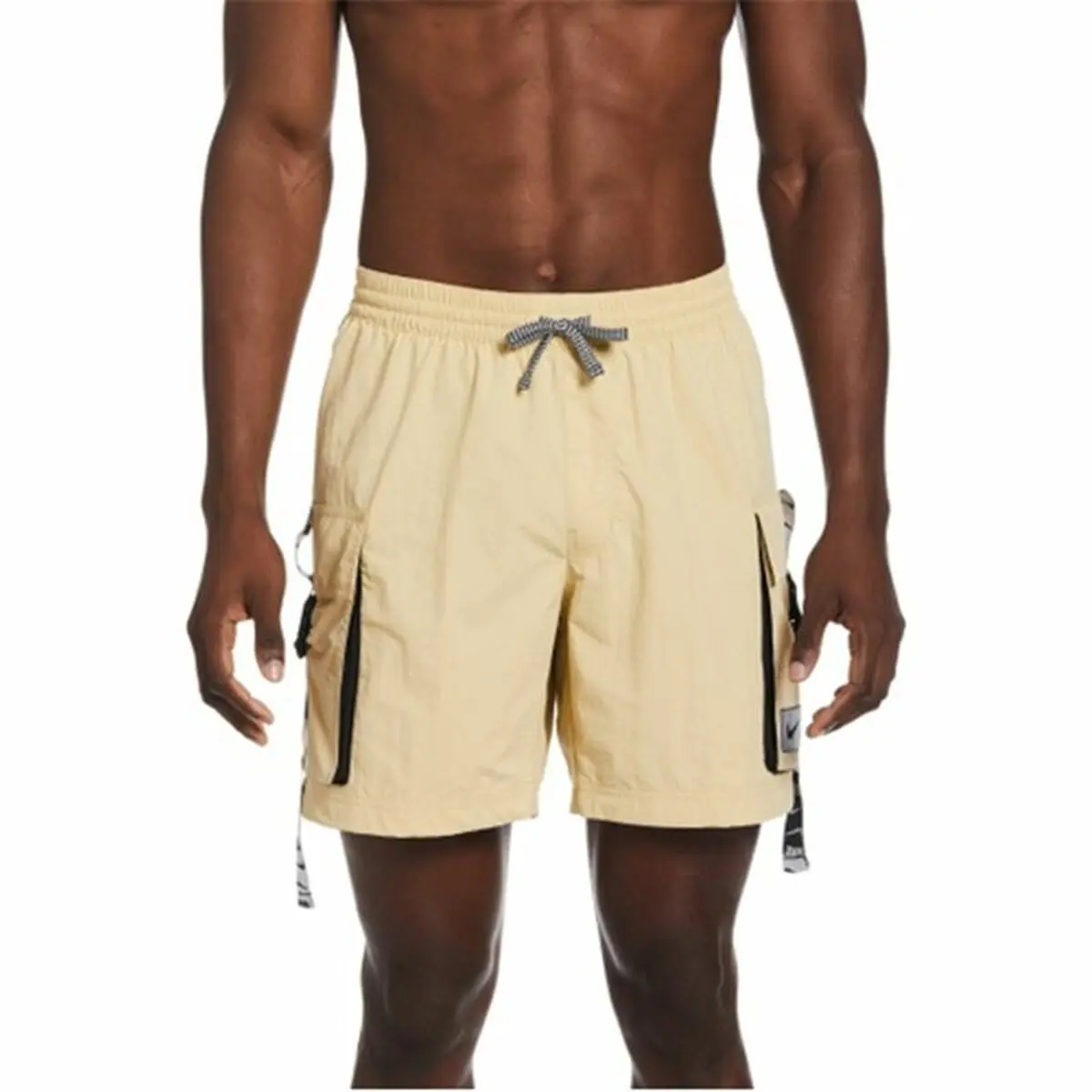 Costume da Bagno Uomo Nike 7" Volley Short Beige