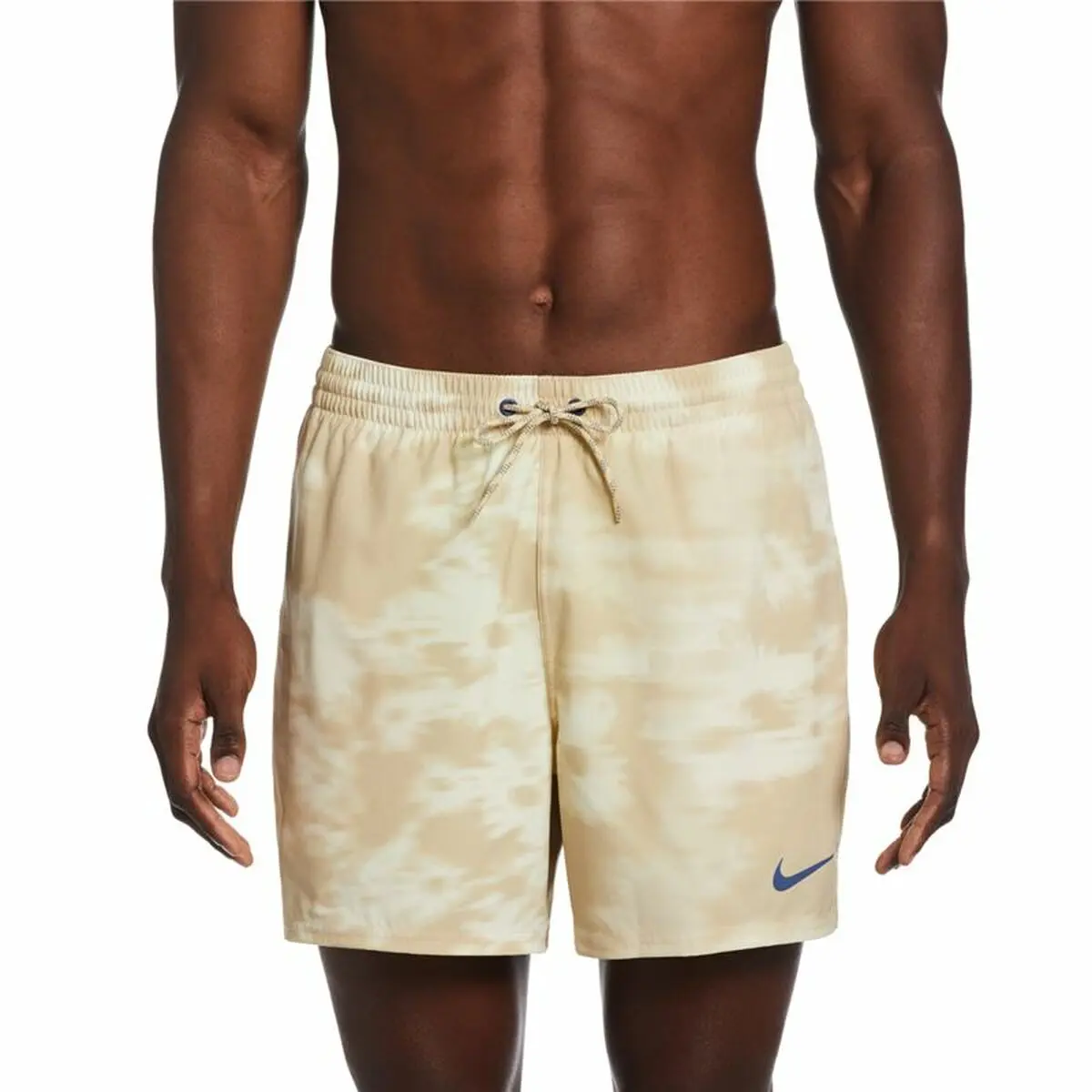 Costume da Bagno Uomo Nike 5" Volley Short Marrone Chiaro