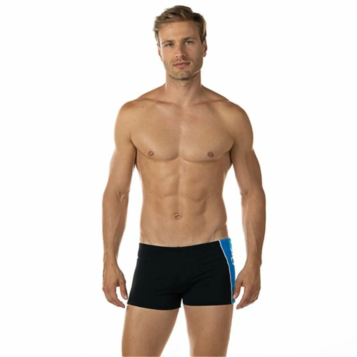 Slip da Uomo Aquarapid Costume Short Azzurro Nero