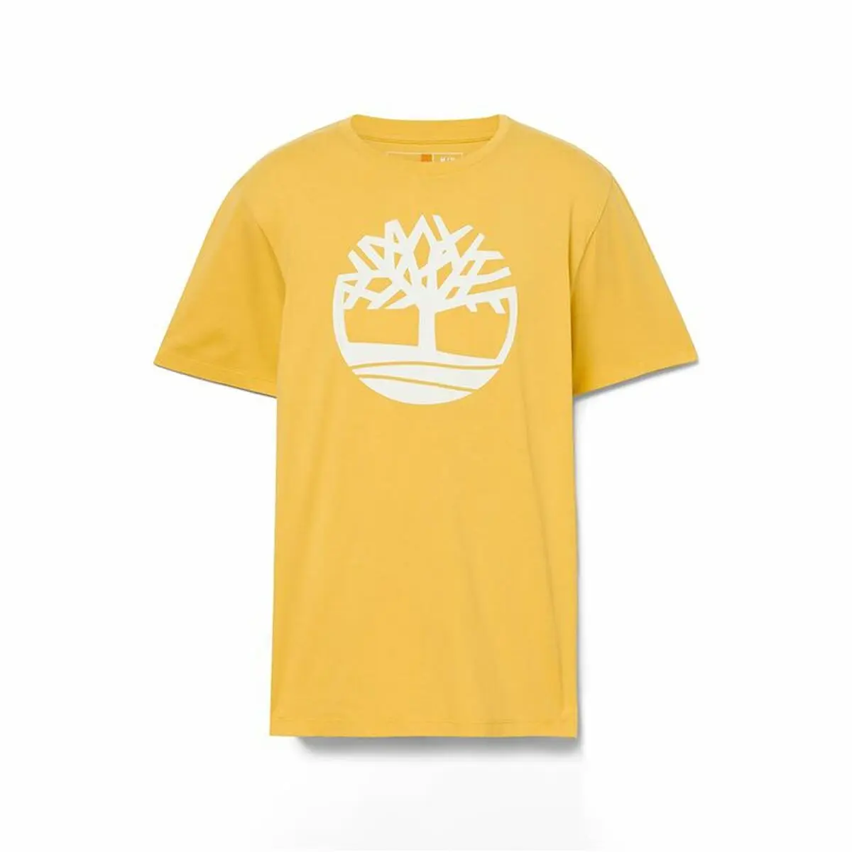 Maglia a Maniche Corte Uomo Timberland Kennebec River Tree Logo Short Giallo