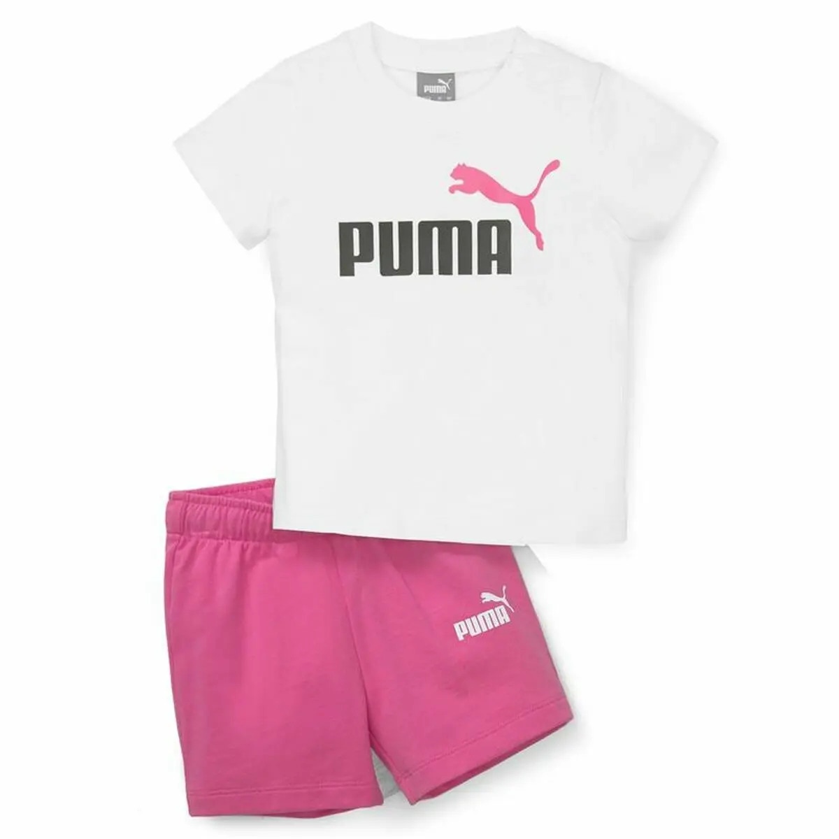 Completo Sportivo per Neonati Puma Minicats Bianco