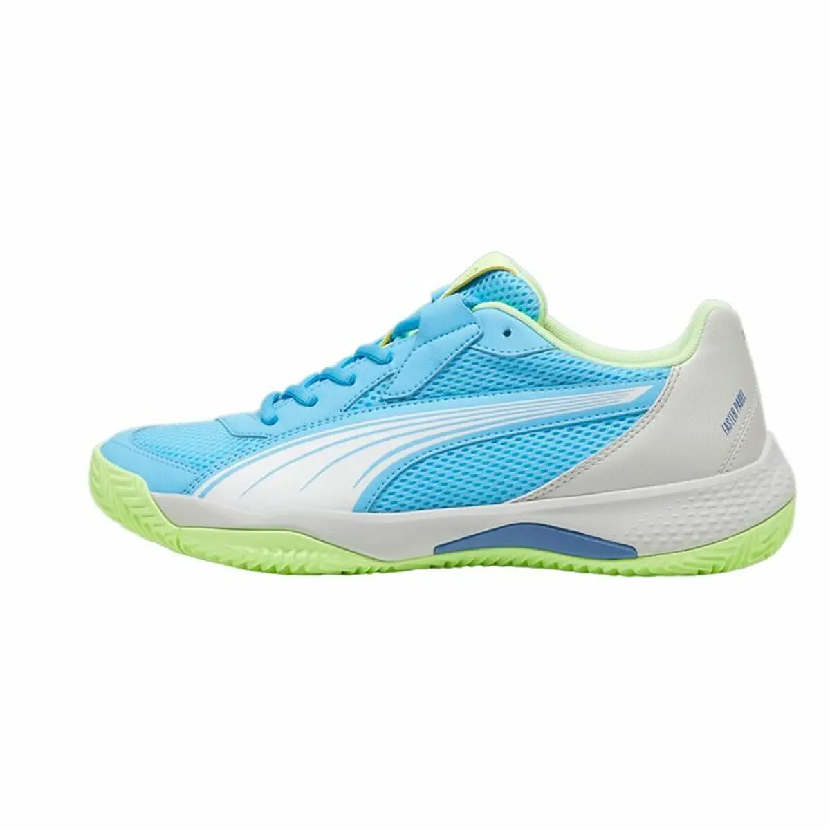 Scarpe da Padel per Adulti Puma NOVA Court Luminous Azzurro Bianco