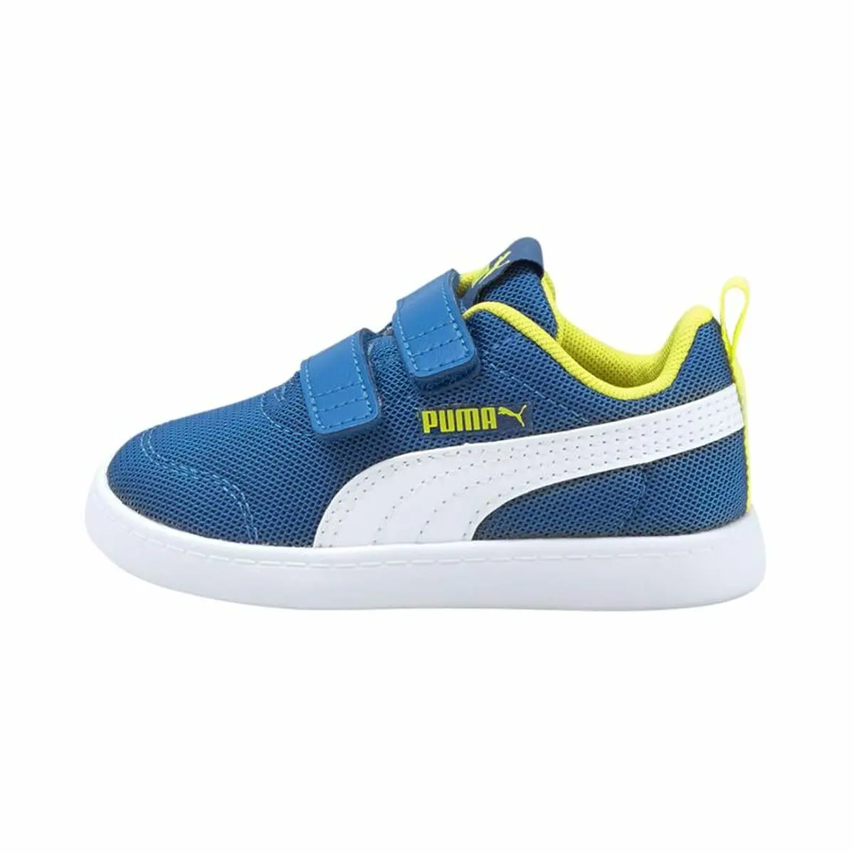 Scarpe da Tennis Casual Bambino Puma Courtflex v2 Mesh V Star Azzurro