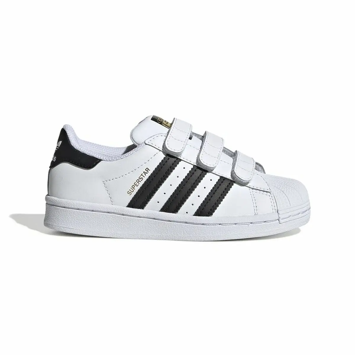 Scarpe da Tennis Casual Bambino Adidas Superstar Bianco