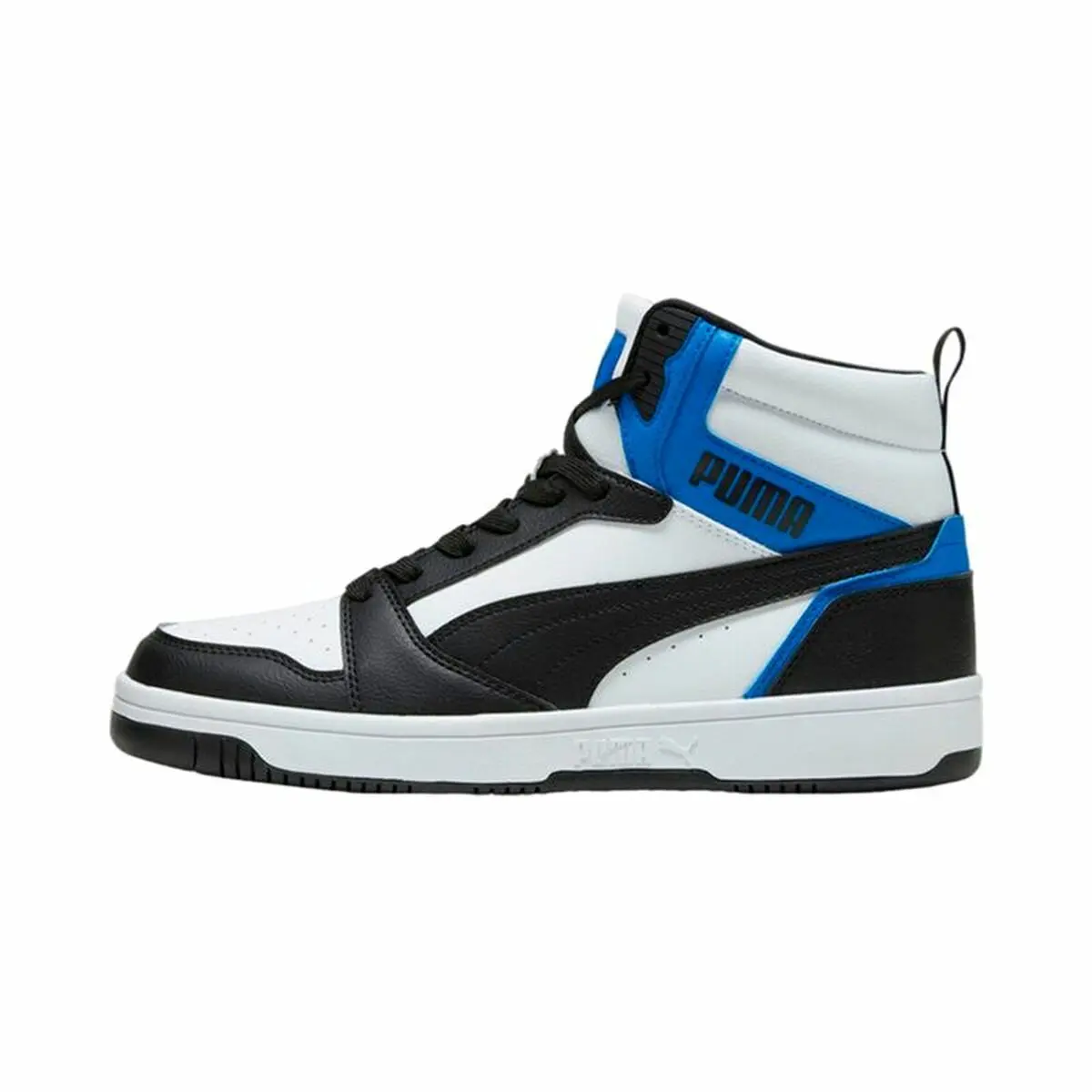 Scarpe da Tennis Casual Uomo Puma Rebound v6 Bianco Nero