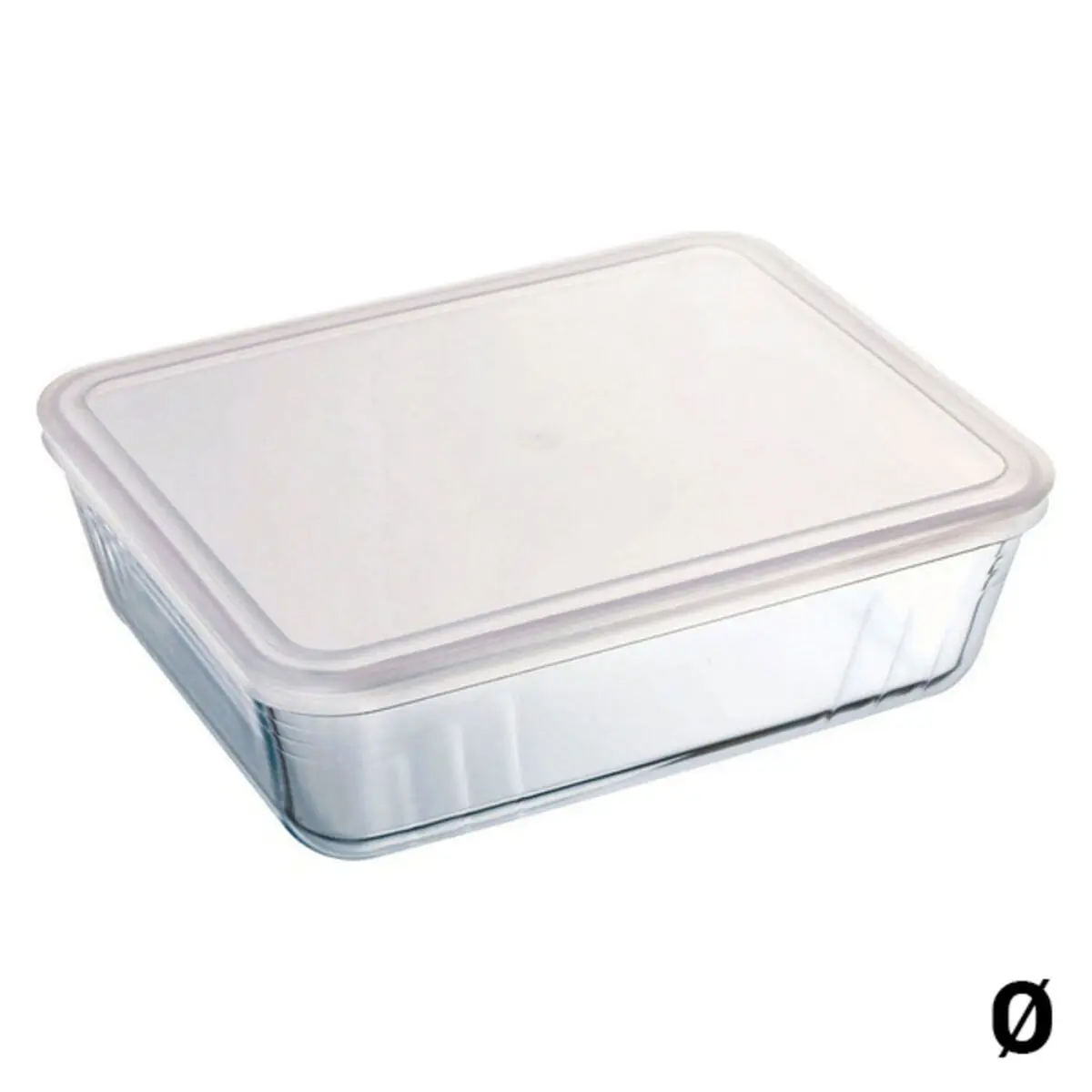 Porta pranzo Pyrex C&F Trasparente Vetro Borosilicato