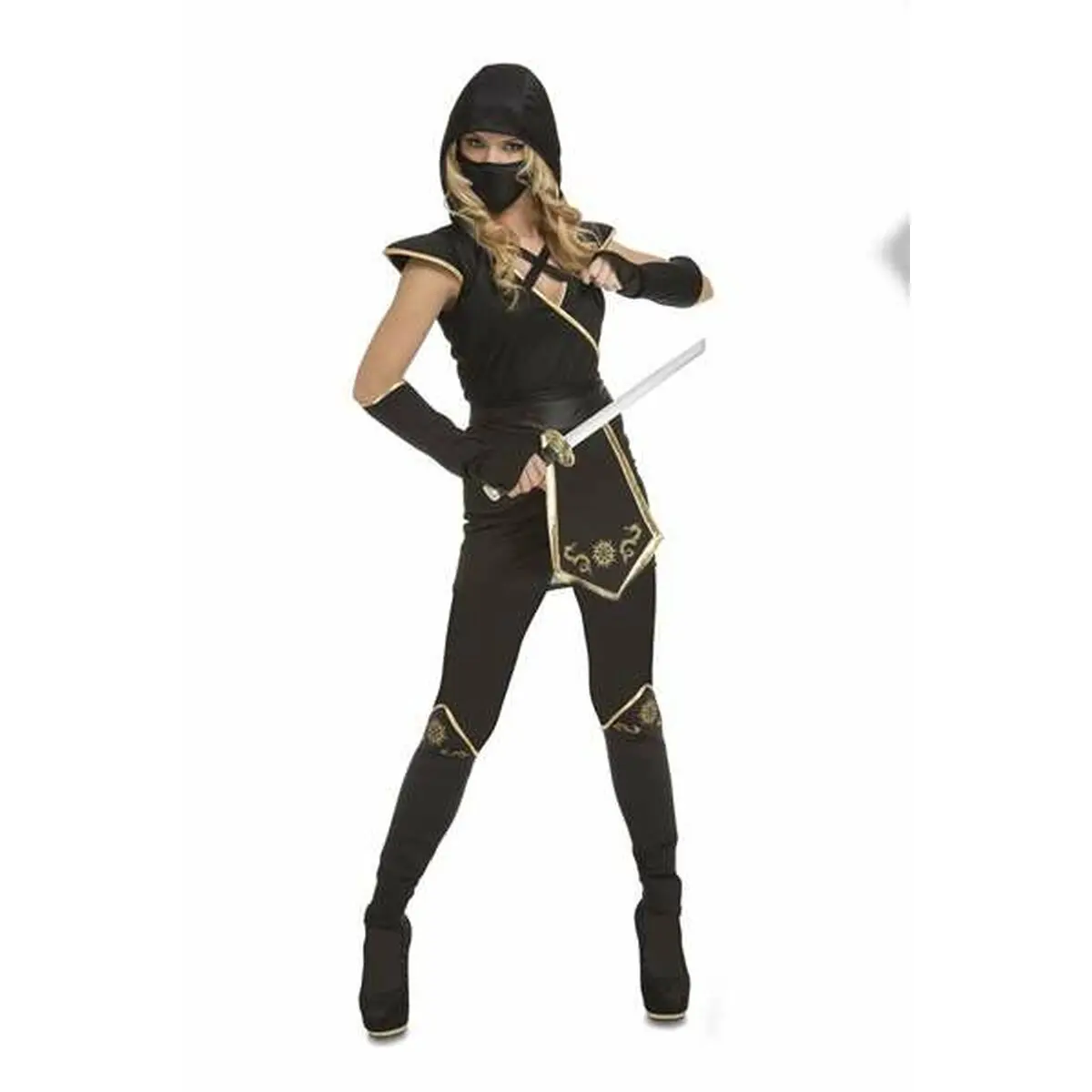 Costume per Adulti My Other Me Ninja Nero