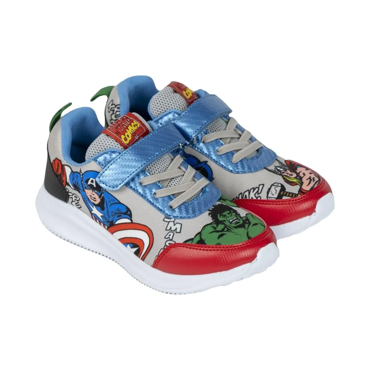 Scarpe Sportive per Bambini The Avengers Rosso