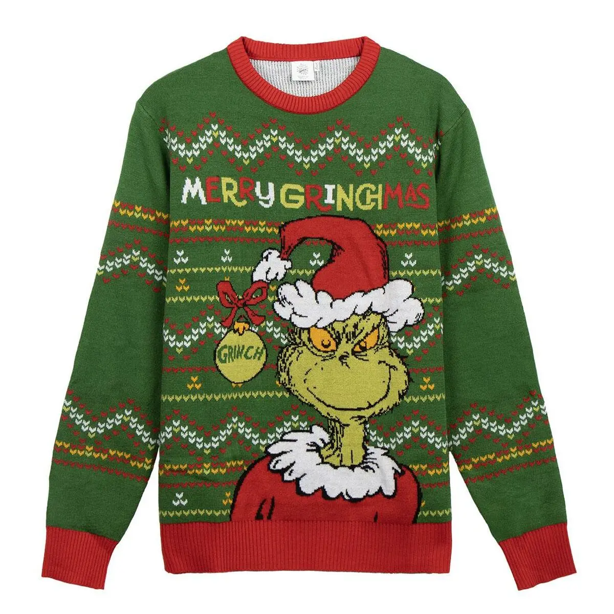 Maglia Uomo The Grinch Verde