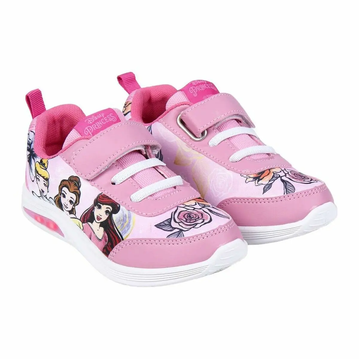 Scarpe Sportive con LED Princesses Disney Rosa