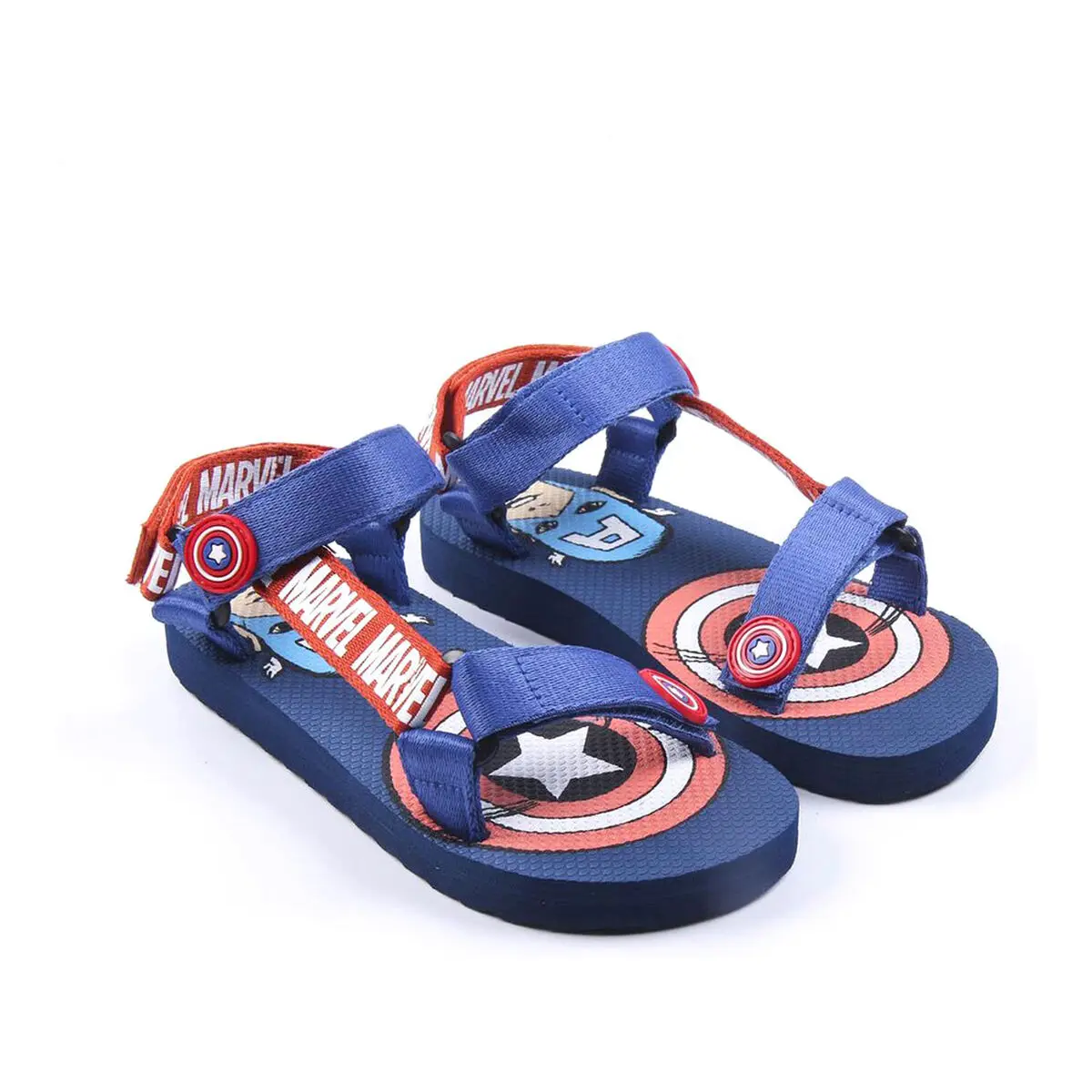 Sandali per Bambini Marvel Azzurro