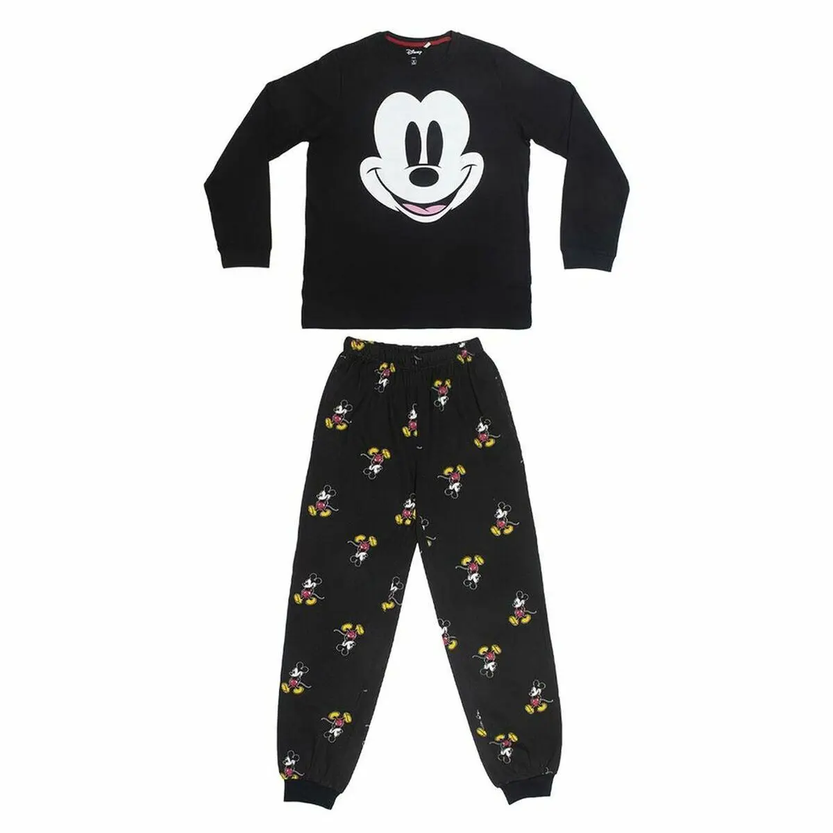 Pigiama Mickey Mouse Uomo Nero