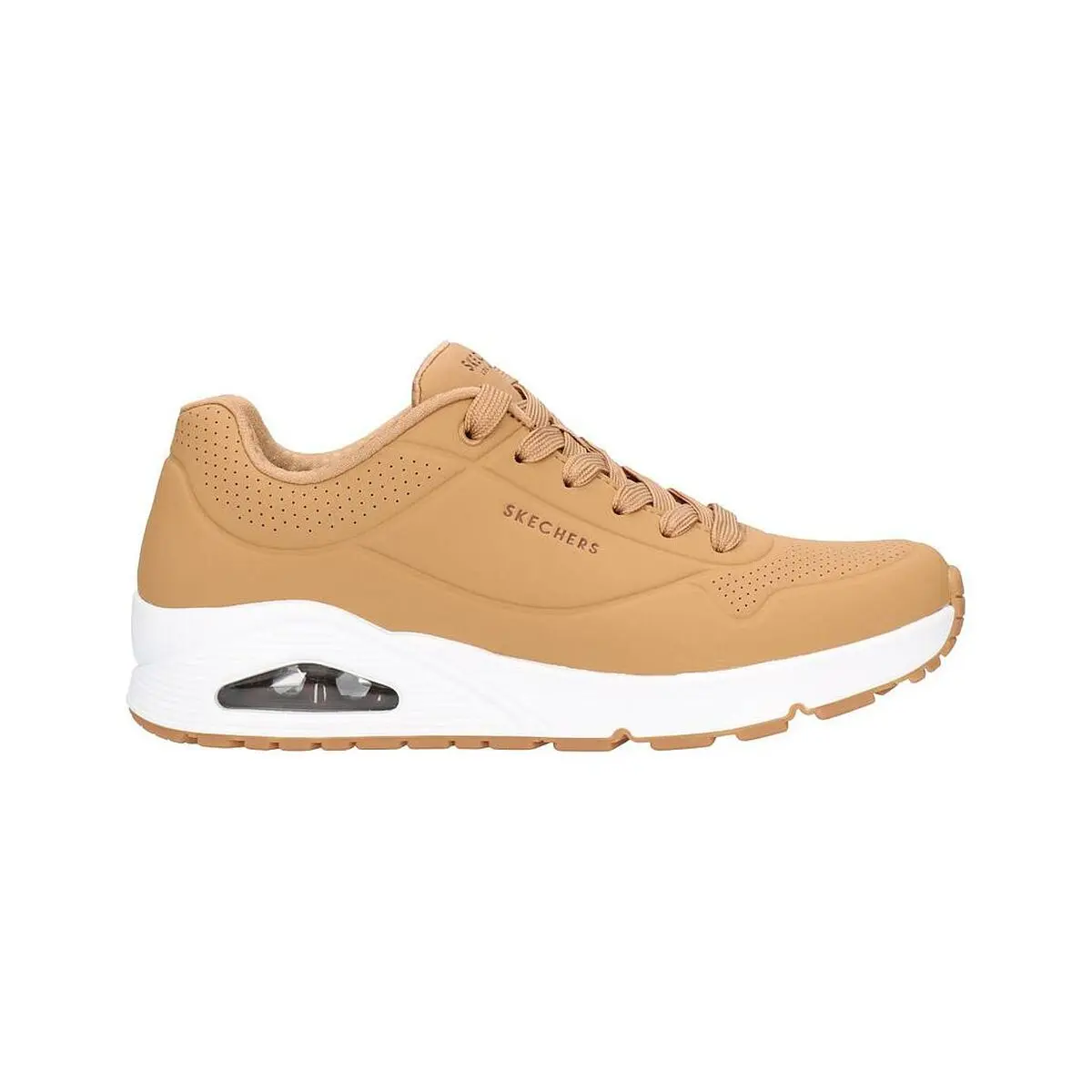 Scarpe Sportive Uomo Skechers UNO STAND 52458 TAN Marrone