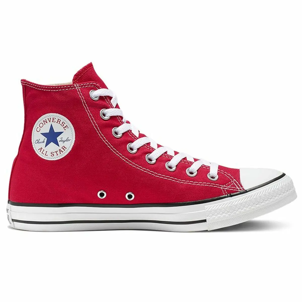 Scarpe da Tennis Casual Donna Converse Chuck Taylor All Star High Top Rosso