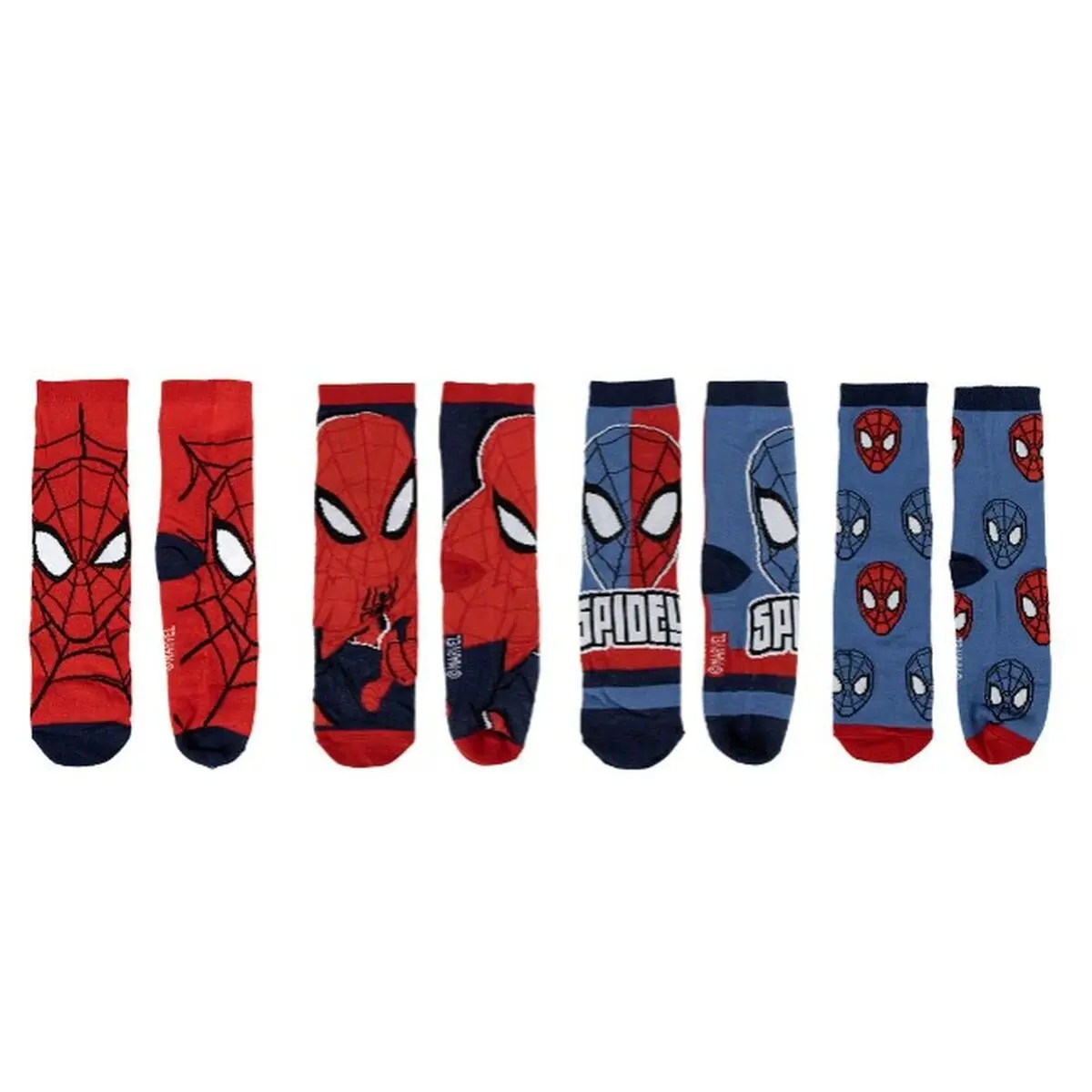 Calzini Spider-Man Calzini Unisex 4 paia