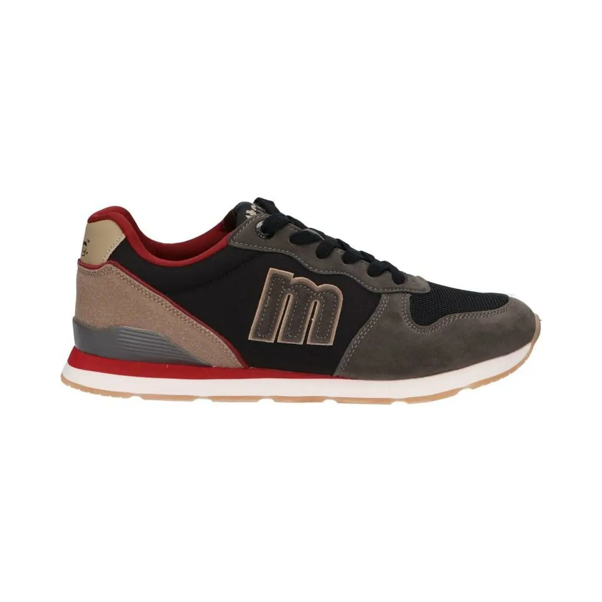 Scarpe da Tennis Casual Uomo Mustang LOTTOS PEWTER NIX BLACK 84467 C56403 Nero