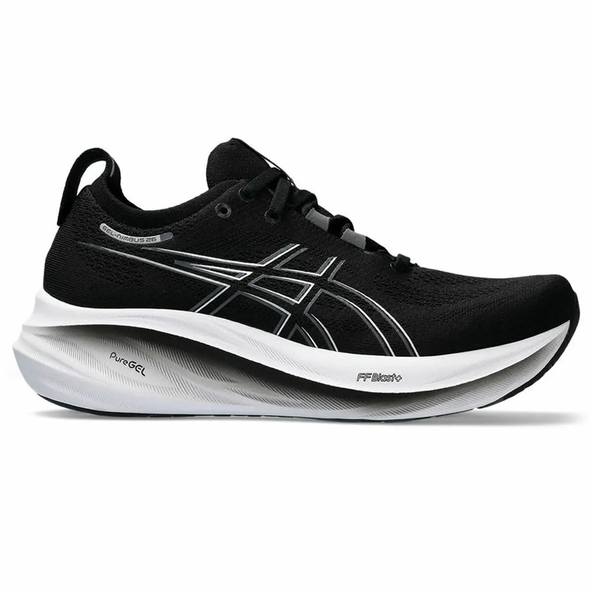 Scarpe Sportive da Donna Asics Gel-Nimbus 26 Nero Grigio