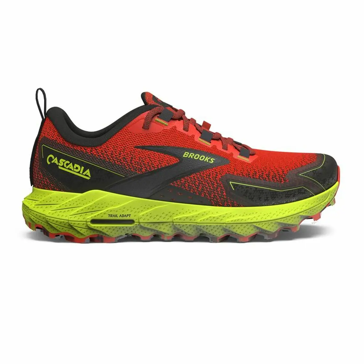 Scarpe Sportive Uomo Brooks Cascadia 18 Rosso