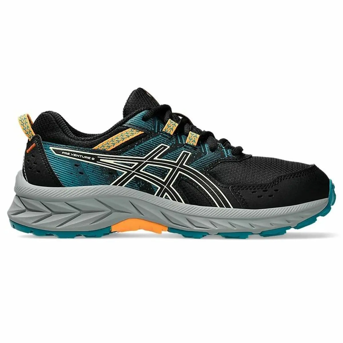 Scarpe Sportive per Bambini Asics Pre Venture 9 GS Azzurro Nero