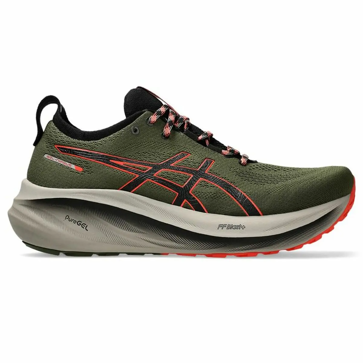 Scarpe Sportive Uomo Asics Gel-Nimbus 26 Tr Rosso Oliva