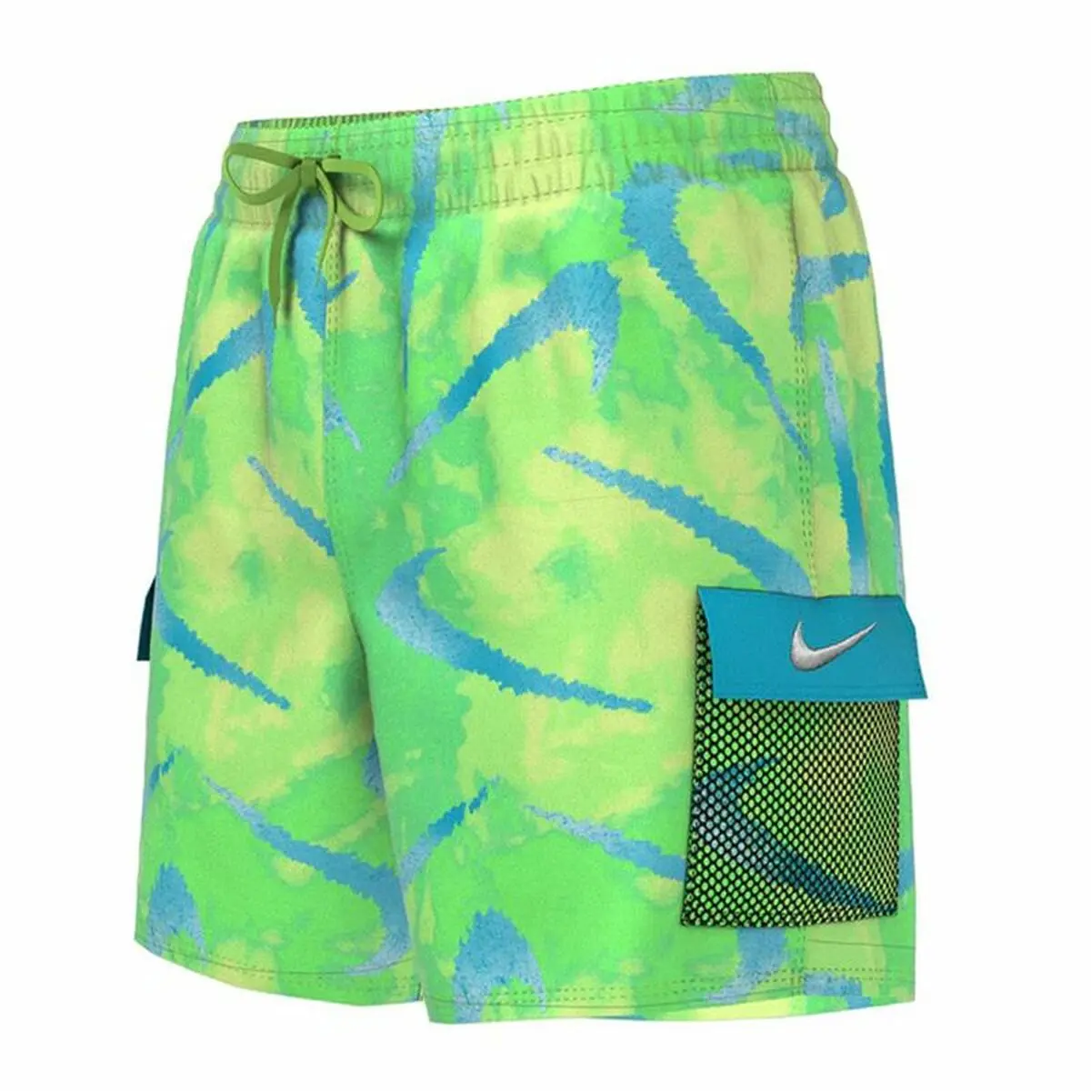 Pantaloncini Sportivi per Bambini Nike Verde limone