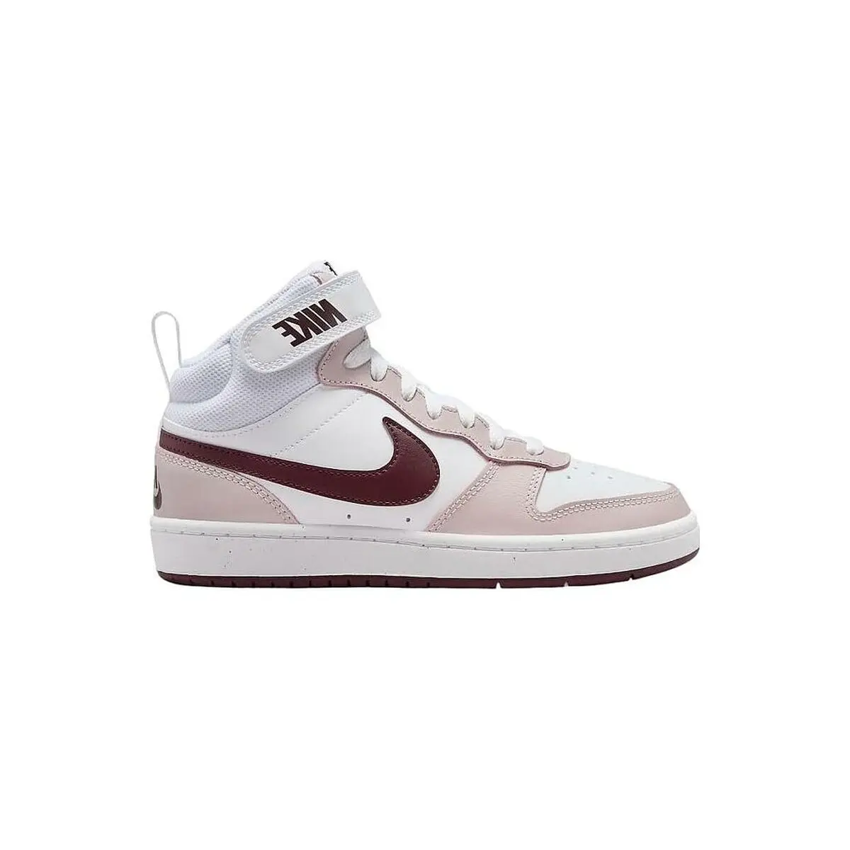 Scarpe da Tennis Casual Bambino Nike COURT BOROUGH MID 2 BG CD7782 118 Bianco