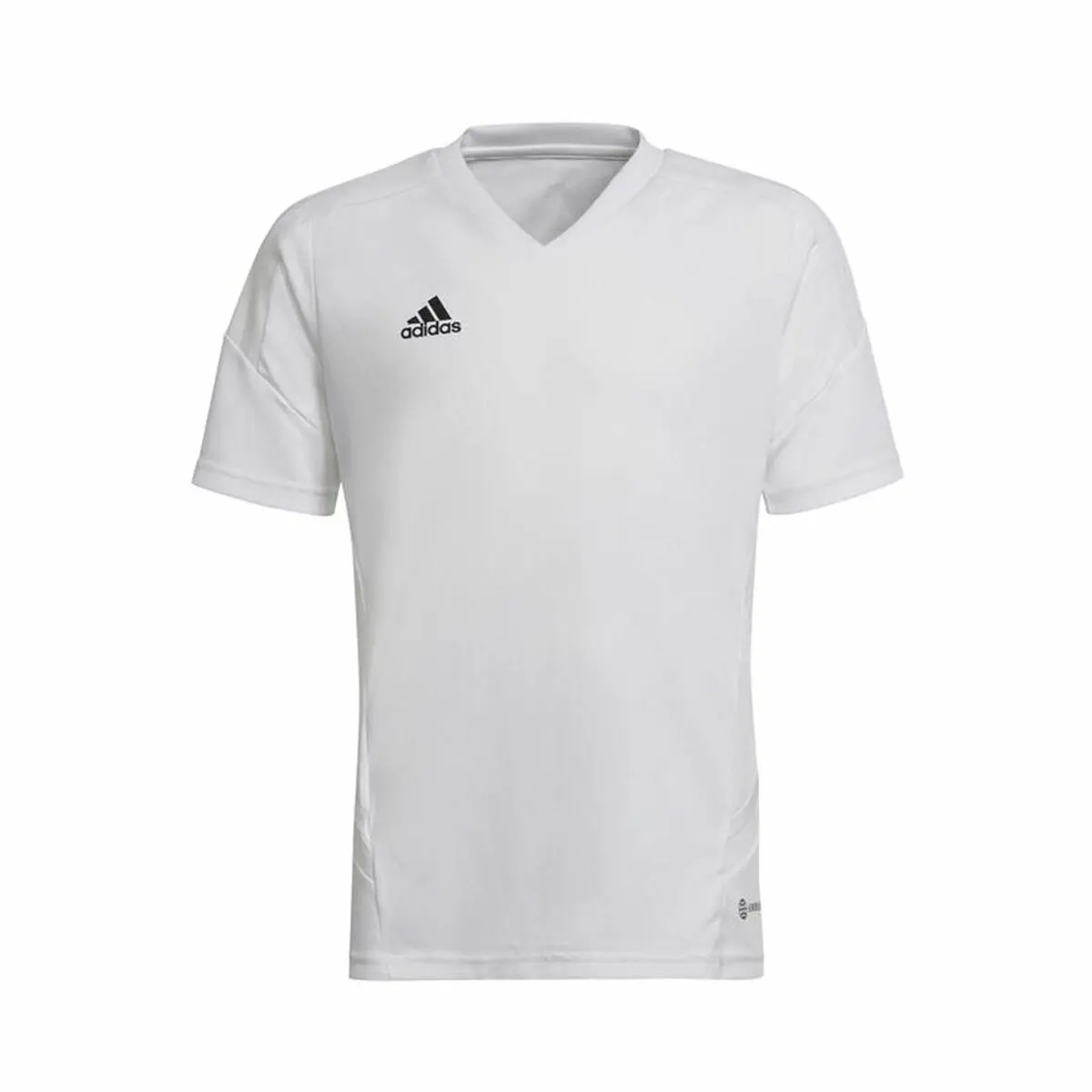 Maglia da Calcio a Maniche Corte per Bambini Adidas Con22 Bianco