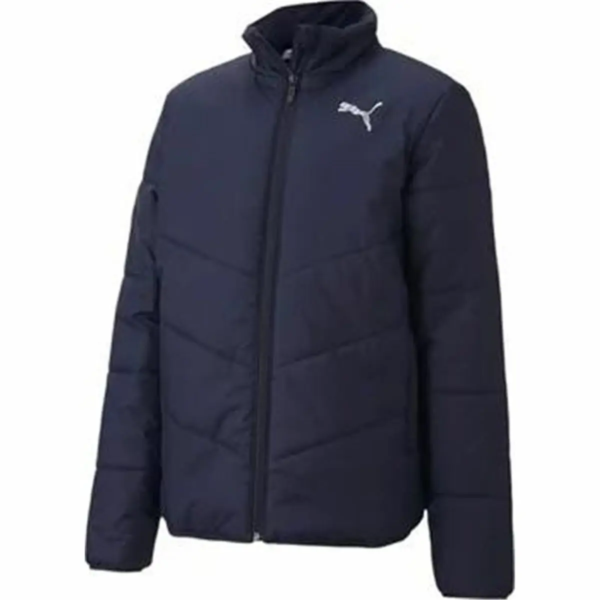 Giacca Sportiva da Bambini Puma Padded Azzurro Blu Marino