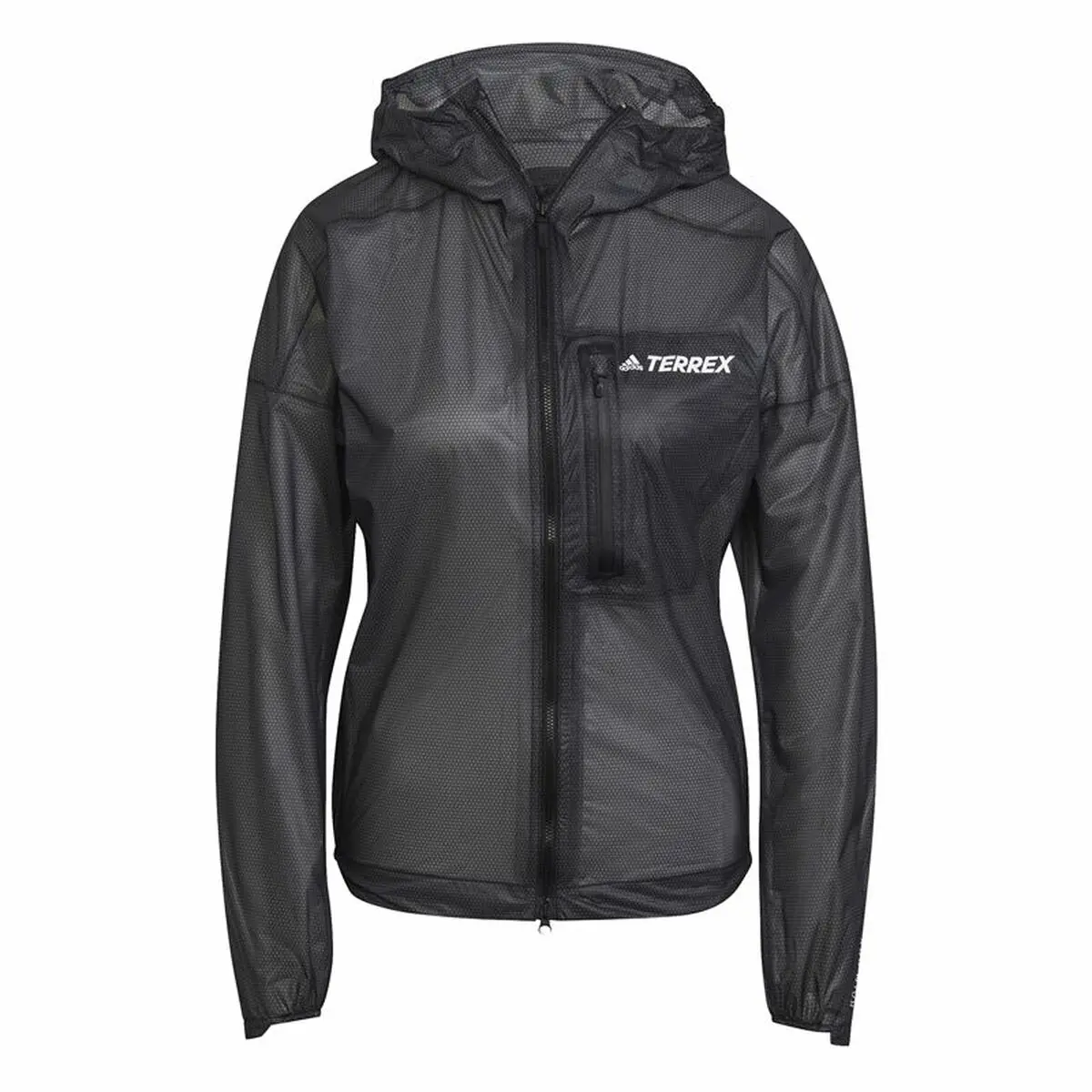 Giacca Sportiva da Donna Adidas Agr Rain J Nero