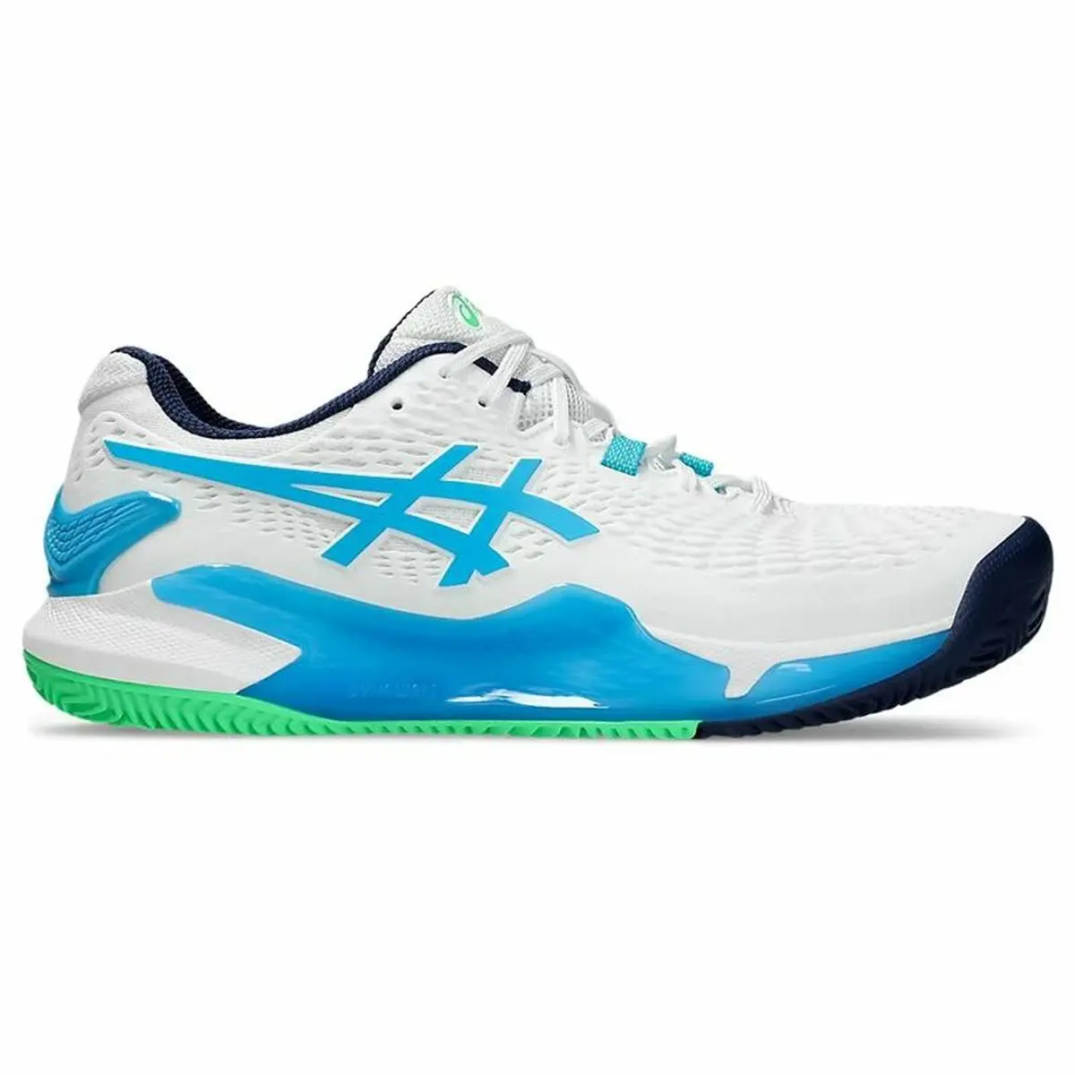 Scarpe da Tennis da Uomo Asics Gel-Resolution 9 Clay Azzurro Bianco