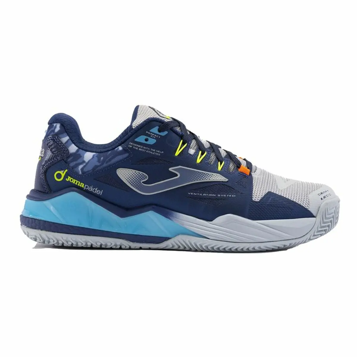 Scarpe da Tennis da Uomo Joma Sport Spin 2405 Azzurro