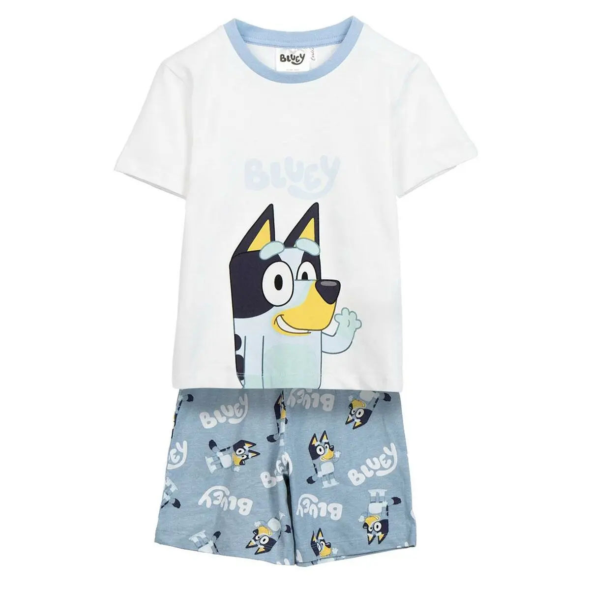 Pigiama Per bambini Bluey Bianco