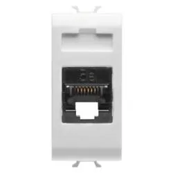 CONNETTORE RJ45 1M CAT.5E UTP BIANC