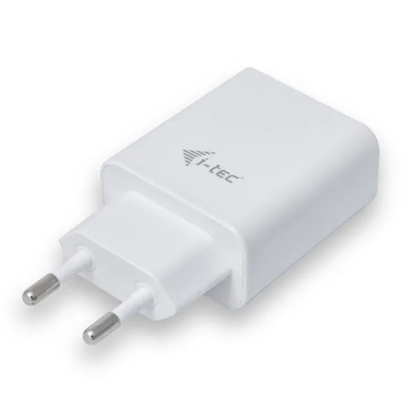 USB POWER CHARGER 2 PORT 2.4A WHITE