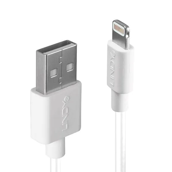 CAVO USB A LIGHTNING BIANCO  2M