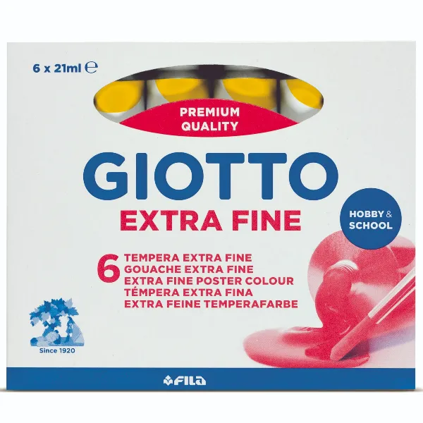 CF6 TUB. TEMPERA 21ML GIALLO PRIMAR