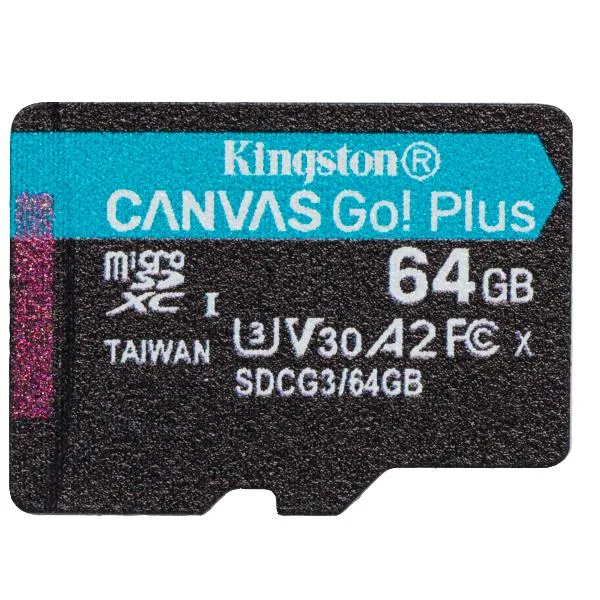 64GB MICROSDXC CANVAS GO PLUS