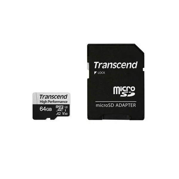 64GB MICROSD W/ ADAPTER UHS-I U3 A2