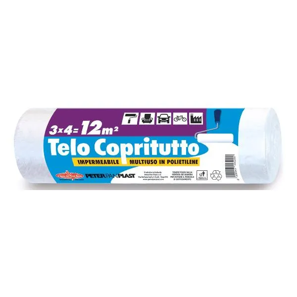 ROTOLO TELO COPRITUTTO 3X4 - NEUTRO