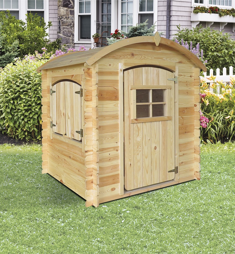 Casetta Casina legno EMILY per Bambini cm 105x130 Gioco Giardino (1)