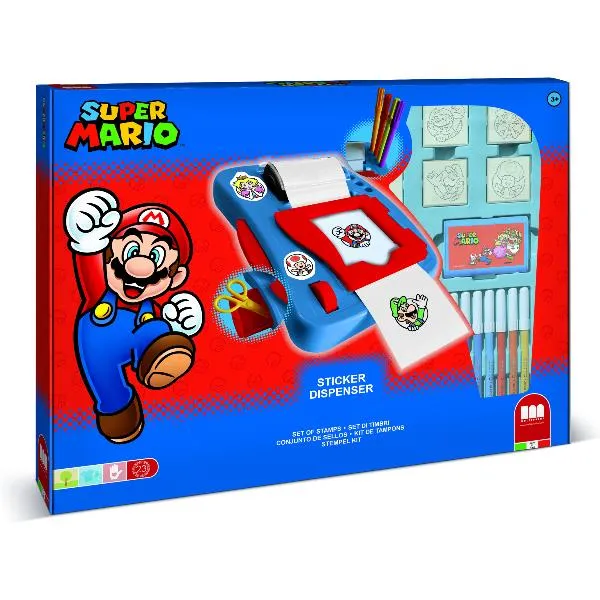 STICKER MACHINE - SUPER MARIO BROS