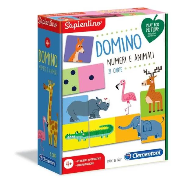 DOMINO NUMERI E ANIMALI