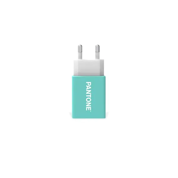 PANTONE WALL CHARGER 10W CYAN