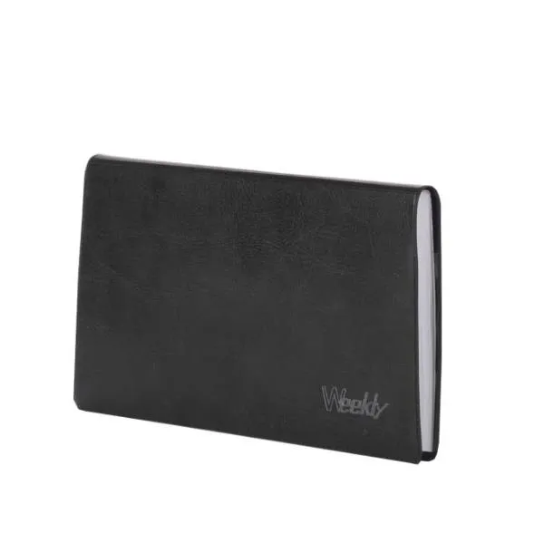 AGENDA TASC. SETT. 16X8 WEEKLY NERO