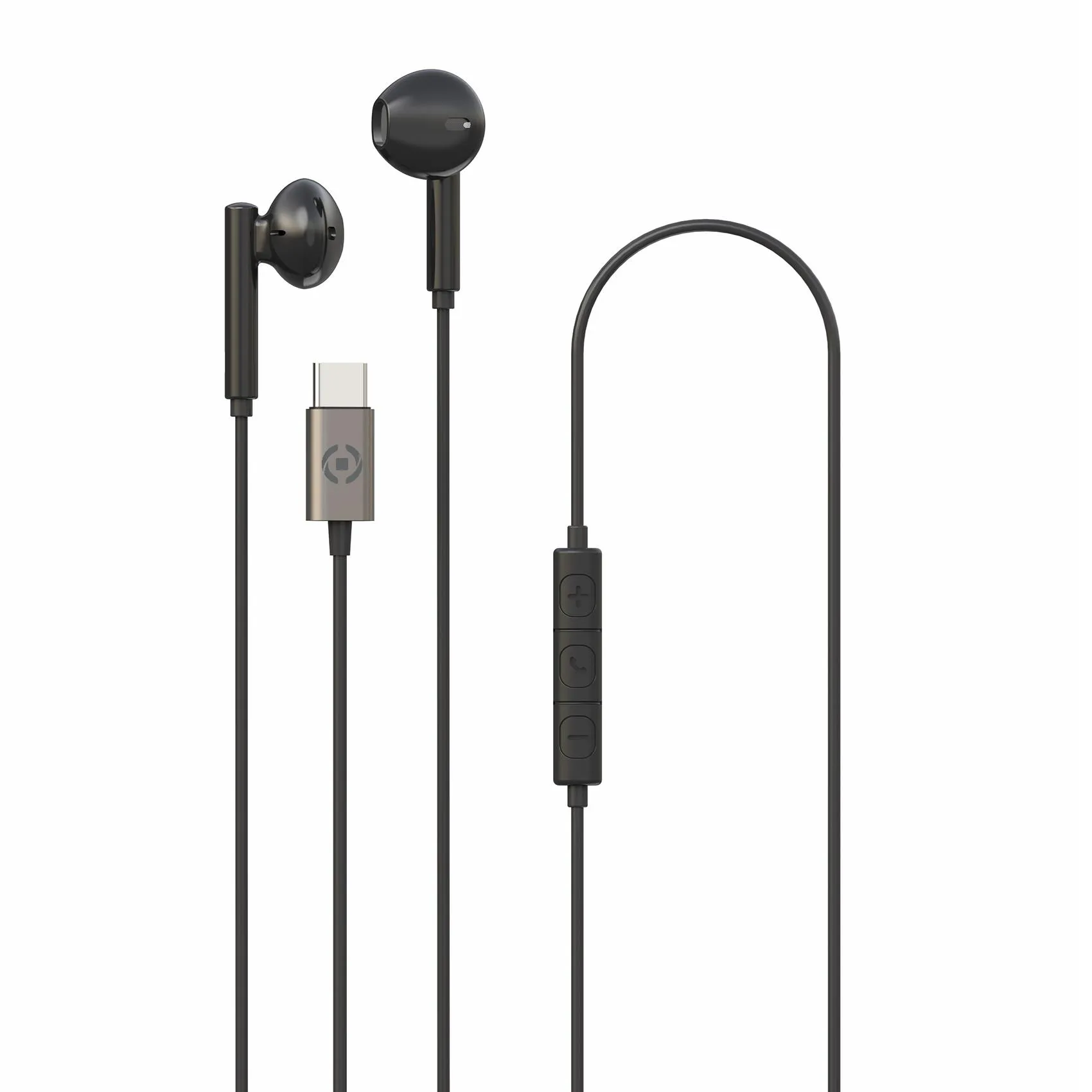 STEREO EARPHONES DROP USB-C BLACK