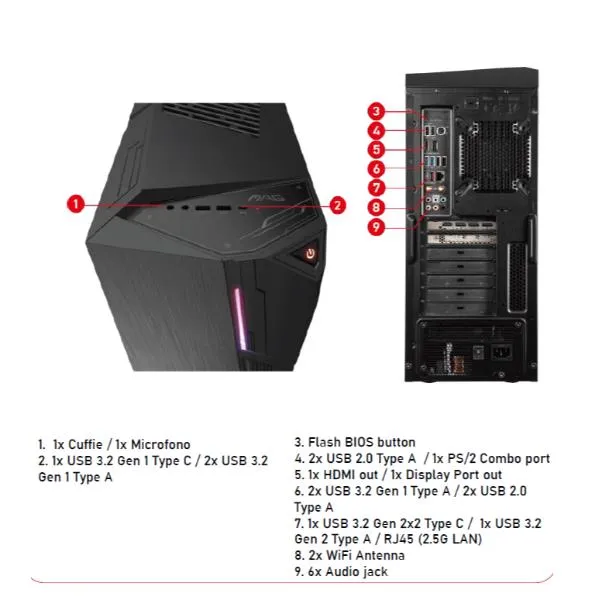 MEG TRIDENT X 12VTE-208IT