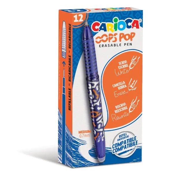 CF12 PENNA CANCELLABILE BLU