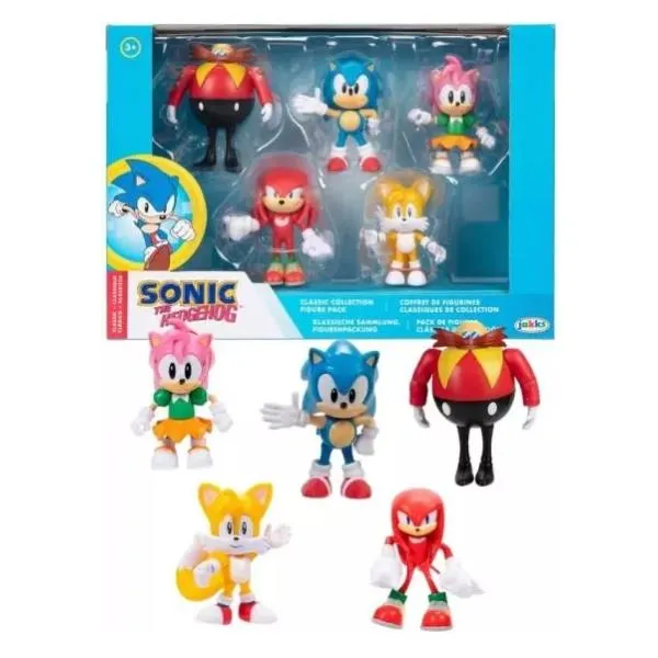 SONIC 2.5" FIGURE 5PK